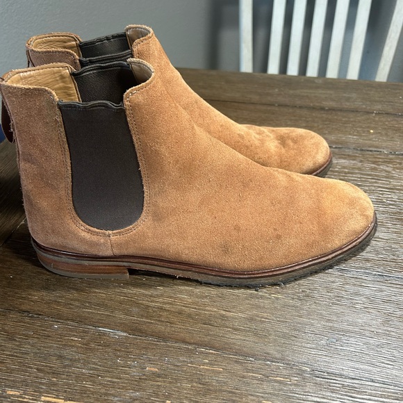 Men's Clark’s Tan Chelsea Boots size 13 - Picture 4 of 11